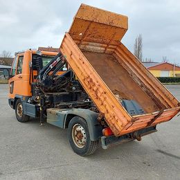 Hako Multicar M30 Fumo Carrier mit Kranaufbau / Reparaturbedürftig