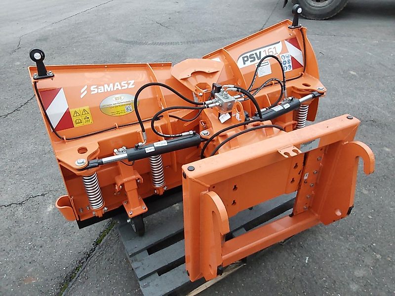 Winterdienstgeräte: SaMASZ PSV 161 für z.B. Weidemann/Schäffer Radlader gebraucht SaMASZ PSV 161 für z.B. Weidemann/Schäffer Radlader