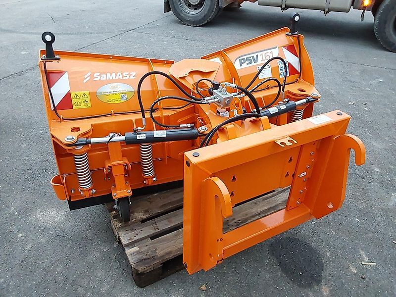 Winterdienstgeräte: SaMASZ PSV 161 für z.B. Weidemann/Schäffer Radlader gebraucht SaMASZ PSV 161 für z.B. Weidemann/Schäffer Radlader